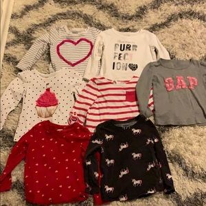 3T long sleeve lot
